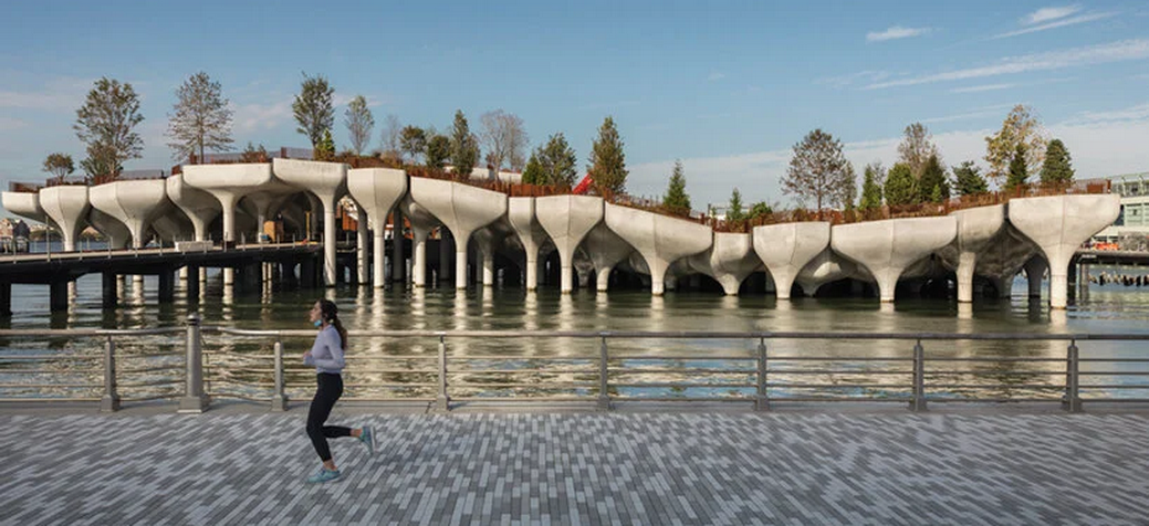纽约水上公园“Little Island”丨美国纽约丨Heatherwick Studio-1