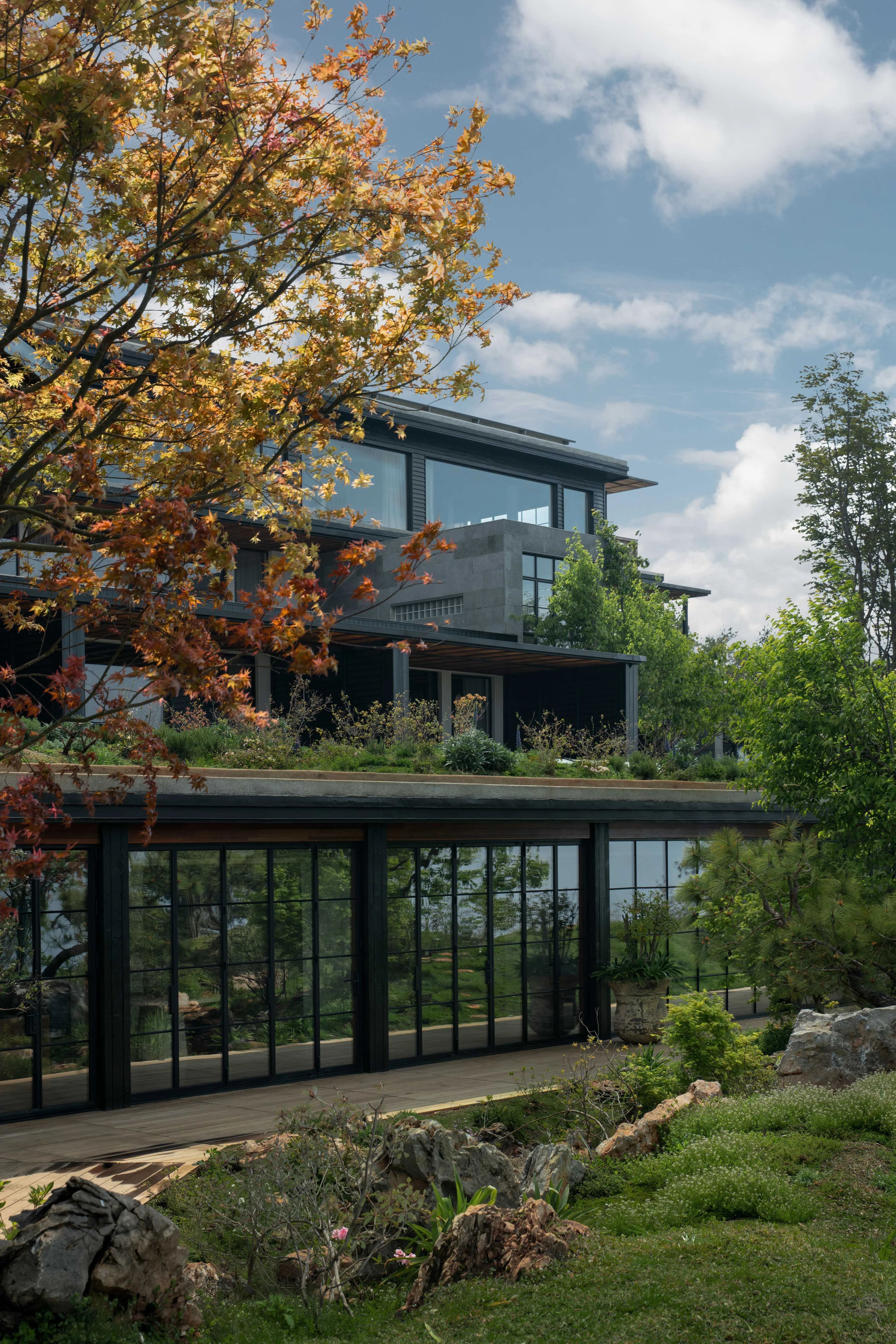 木夕大里·伙山度假酒店丨中国大理丨BXD八旬建筑设计工作室,尚壹扬装饰设计有限公司,致舍景观-51