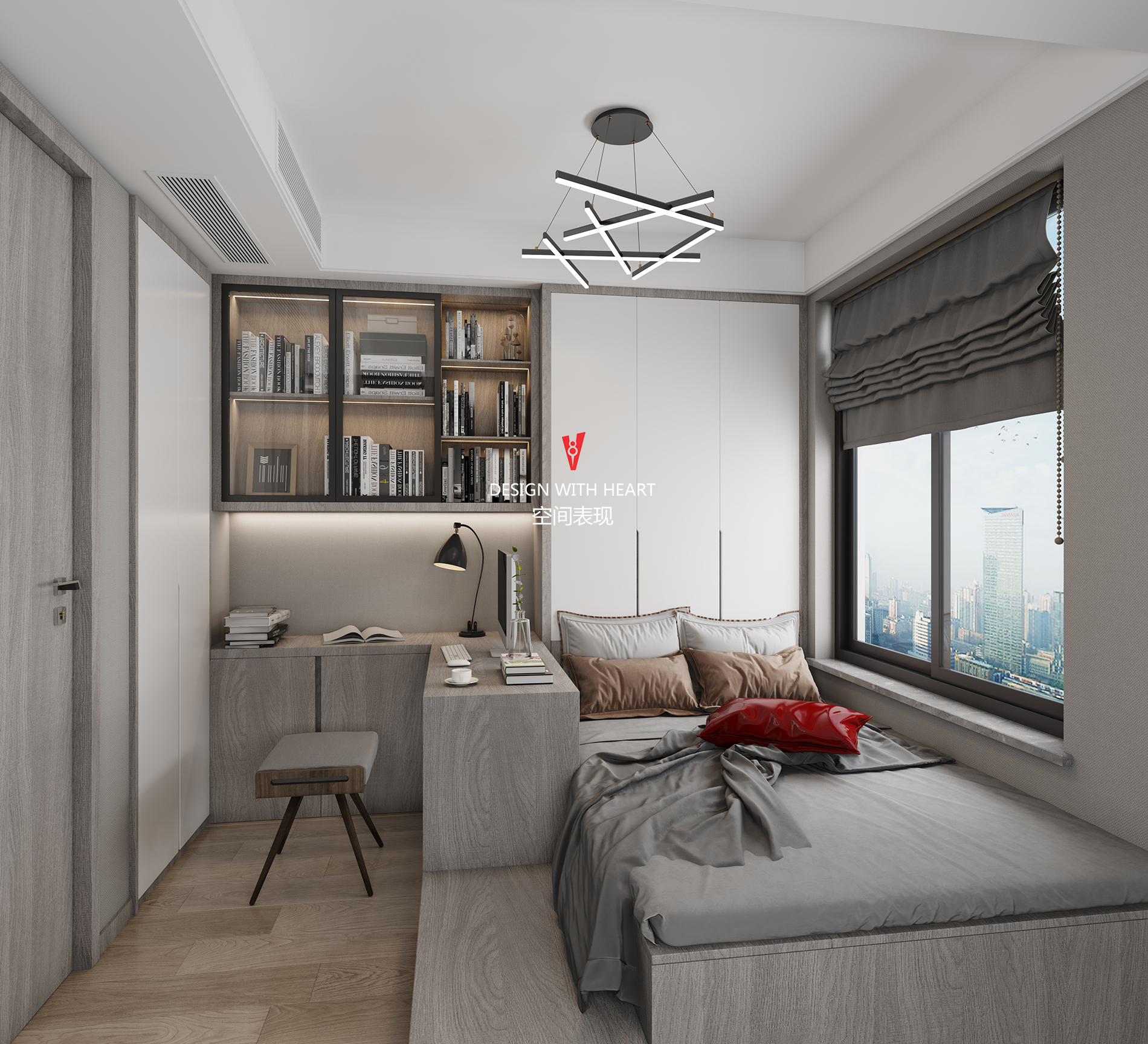 白色宁静冬日，轻奢现代家装的魅力-4