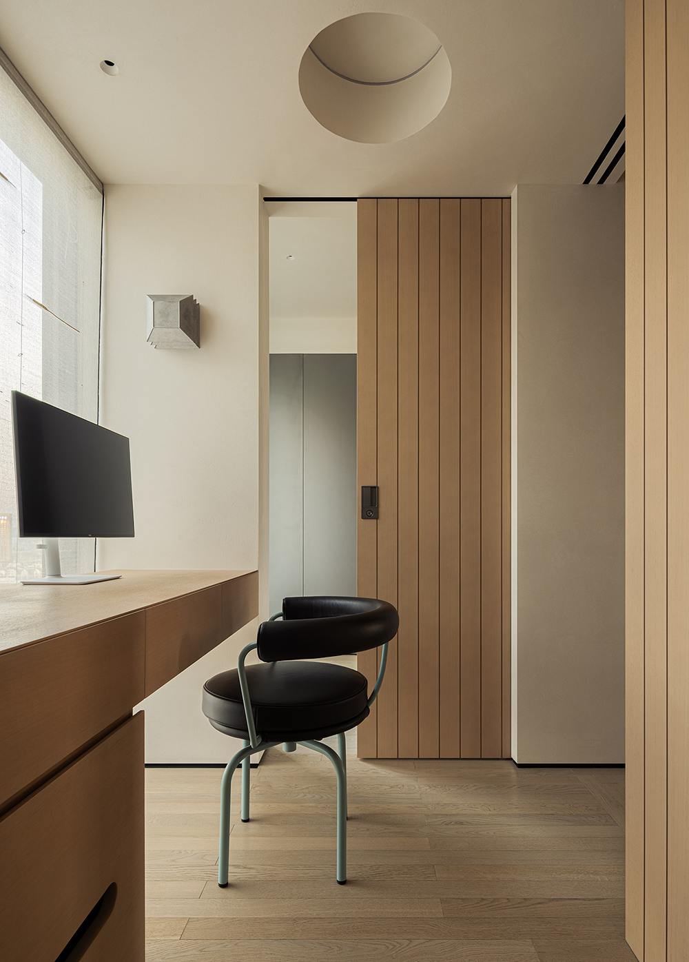 私宅设计丨暖调 · 极简丨中国温州丨路子曰设计-35