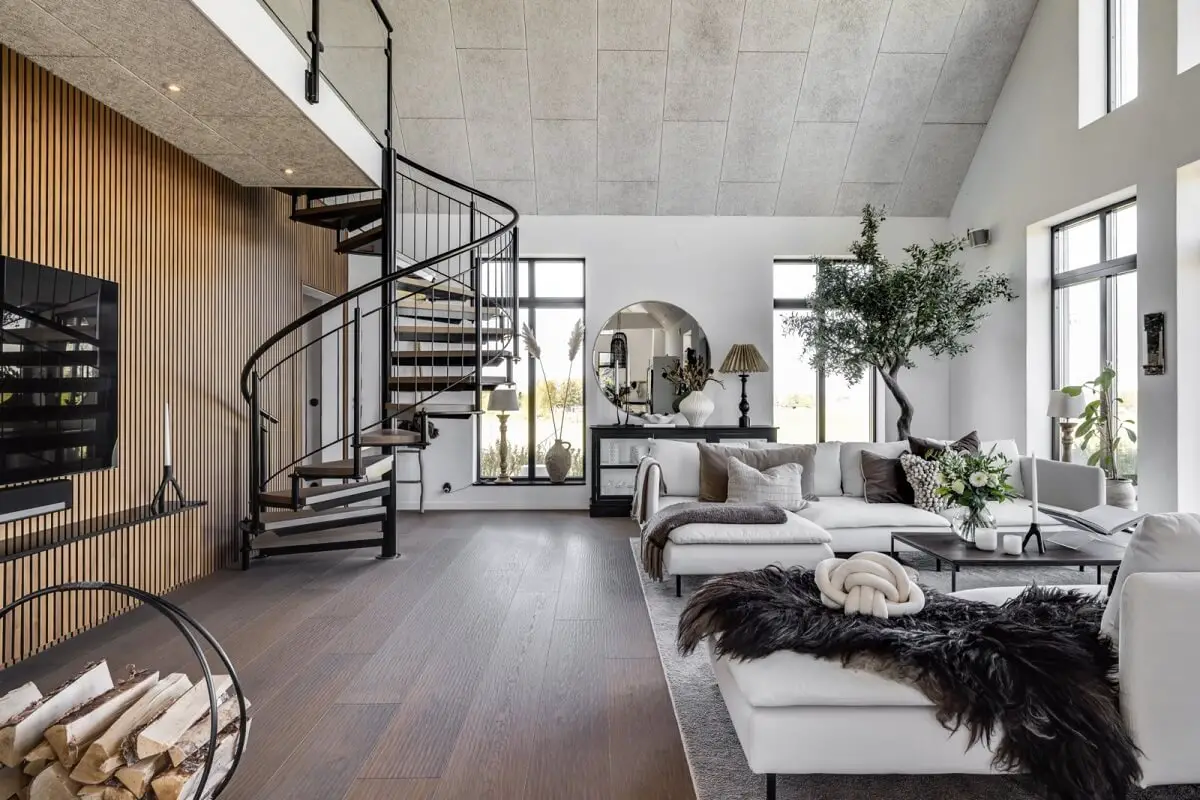 瑞典乡村度假屋,现代与自然的完美融合-6