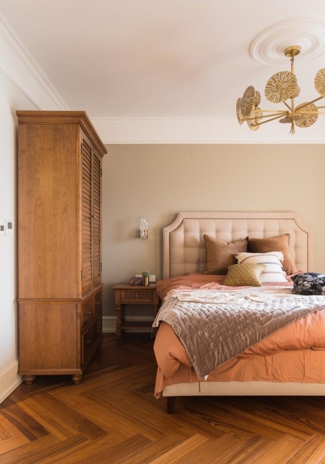 上海本墨设计丨平层丨70W打造218㎡超优雅美式乡村风大宅-75