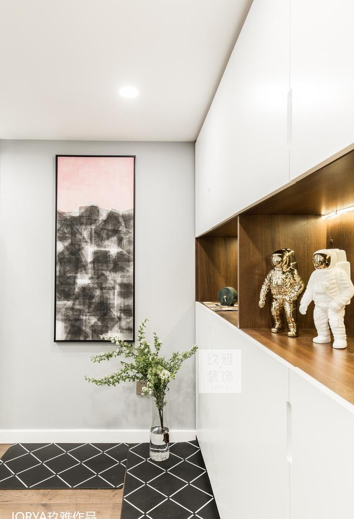 玖雅平层设计,小三居变大两居,空间利用与光线优化-8