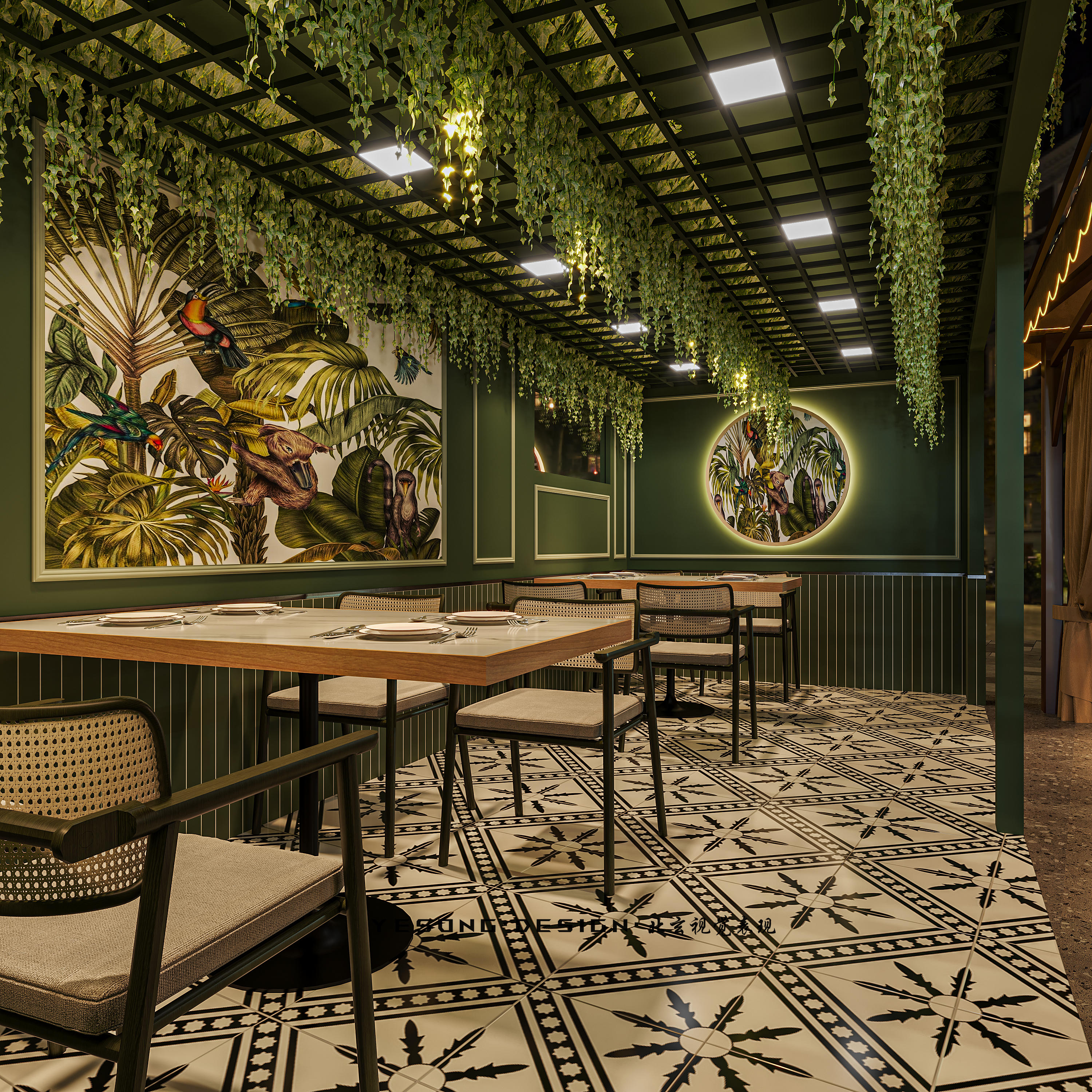 烧肉店设计丨营造憩息安宁的用餐氛围-6