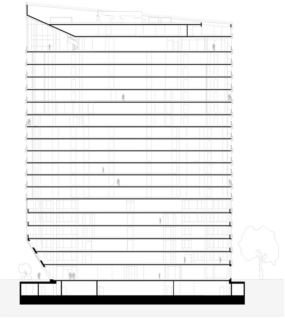 建筑实录|德国RKM740Tower医疗大楼-45