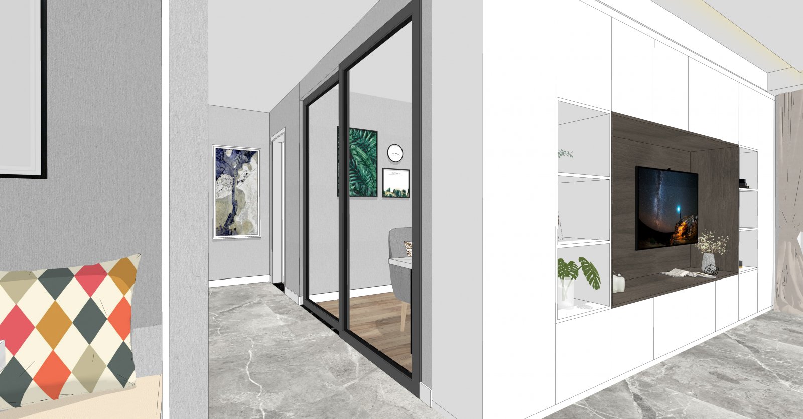 现代简约家装的归宿——高级灰打造品质生活-14