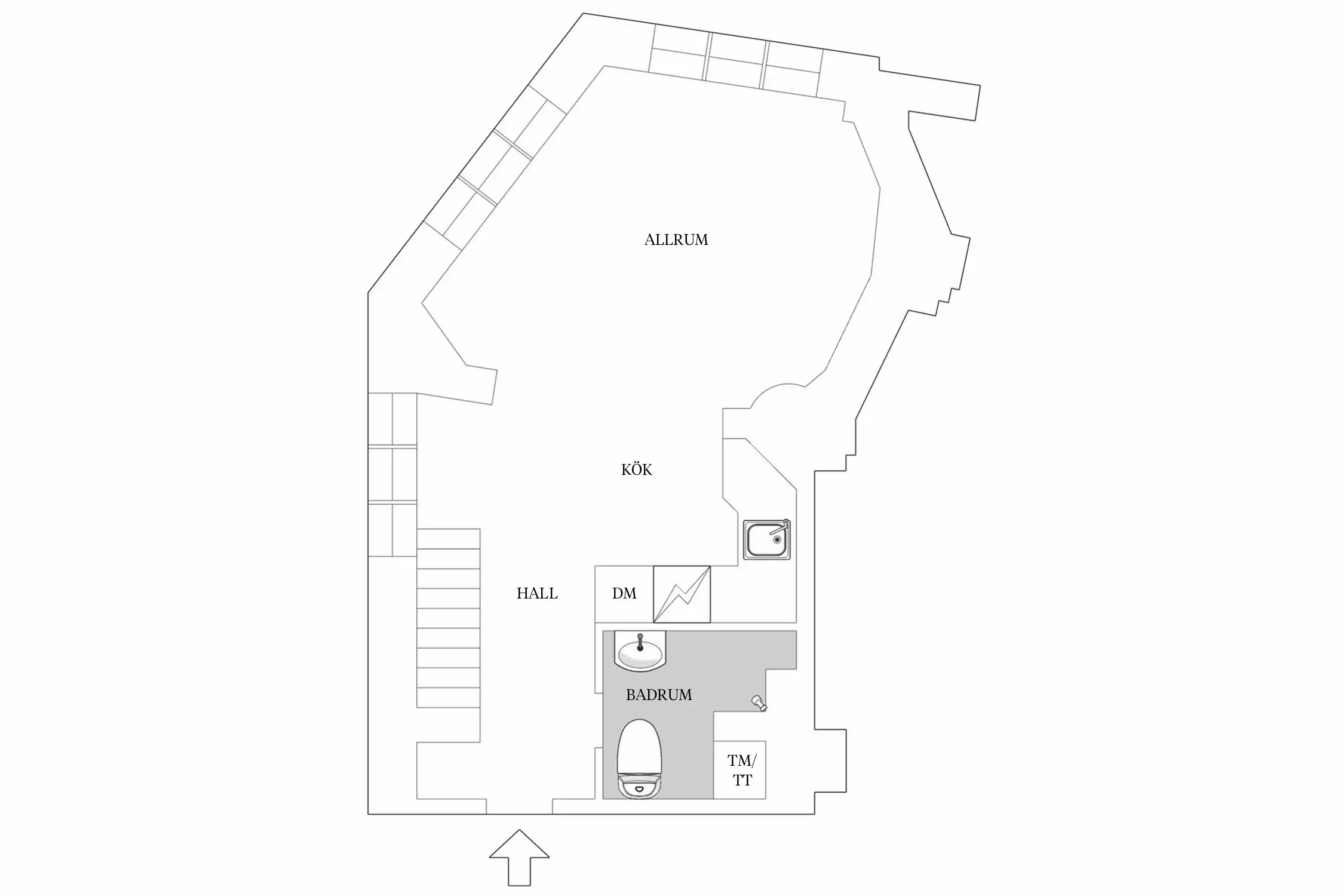 瑞典 67m2 复古舒适公寓设计-18