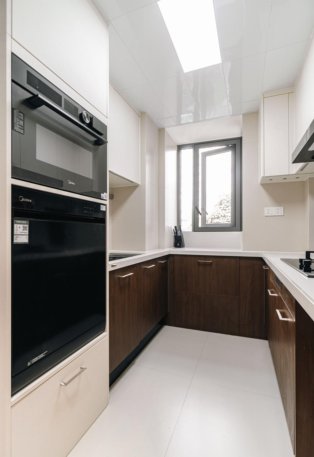 96㎡中古混搭风四居室装修-30