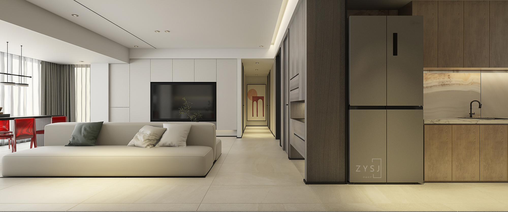 九樾府 B 宅精装房，纵逸新作引领设计潮流-1