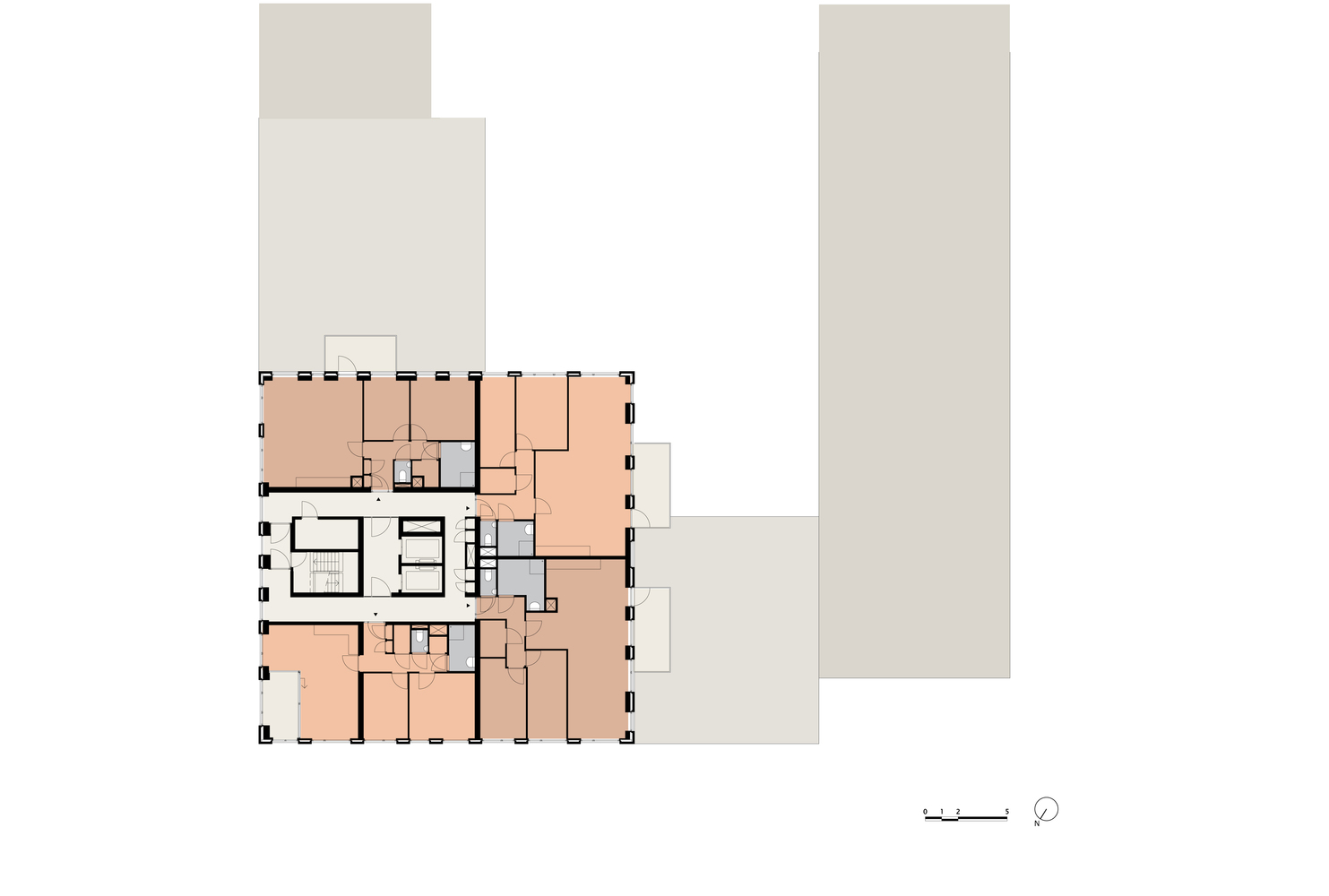 乌得勒支“德维肯纳”住宅楼-73
