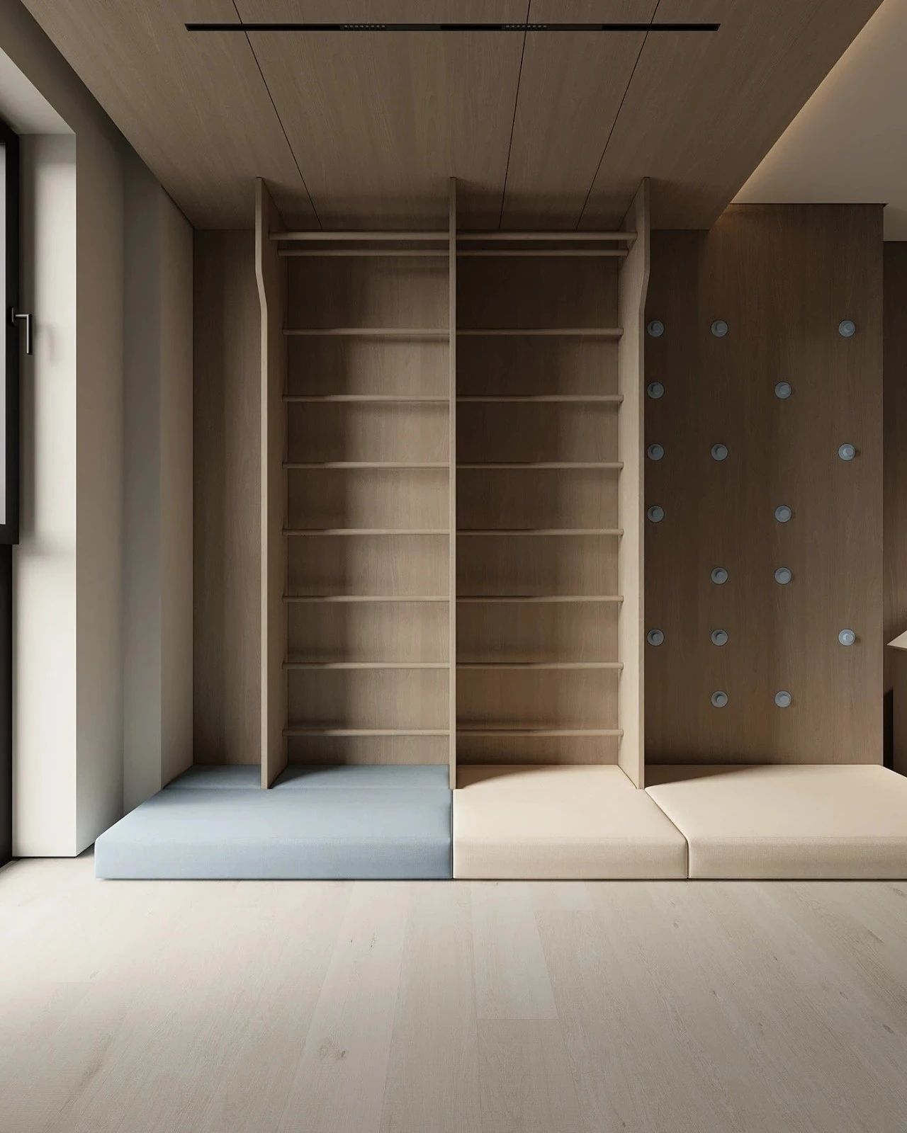 原木系奶油风极简空间loft公寓设计丨URSA STUDIO-72