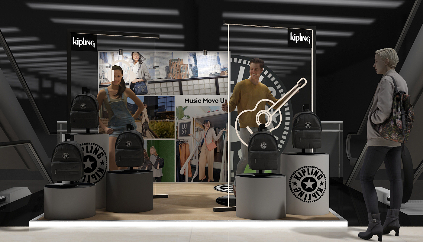 MAP Group Booth - DKNYxMetro Card & Kipling Live Light-22