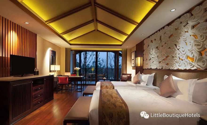 峨眉山蓝光己庄酒店 | 亲子度假新地标,设计融合川西与东南亚风情-83