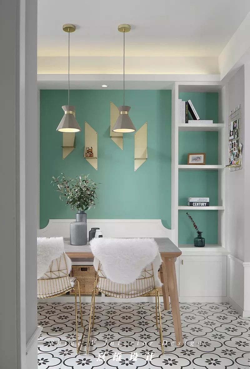 《悠然春意》绿意盎然，北欧风带来清新居家氛围-40