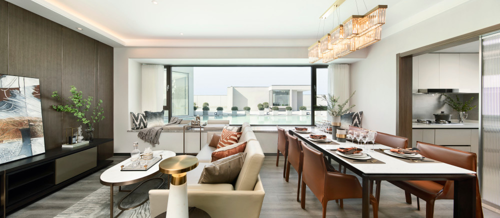 邵莉力作 | 湖州样板间设计 | 摩登都市时尚美居-4