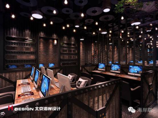 归本主义—吹响战斗的号角，蓝色时光网咖设计方案【北京海岸设计·1063期】-29