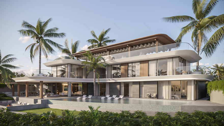 巴厘岛乌布热带森林景观别墅丨印度尼西亚巴厘-4