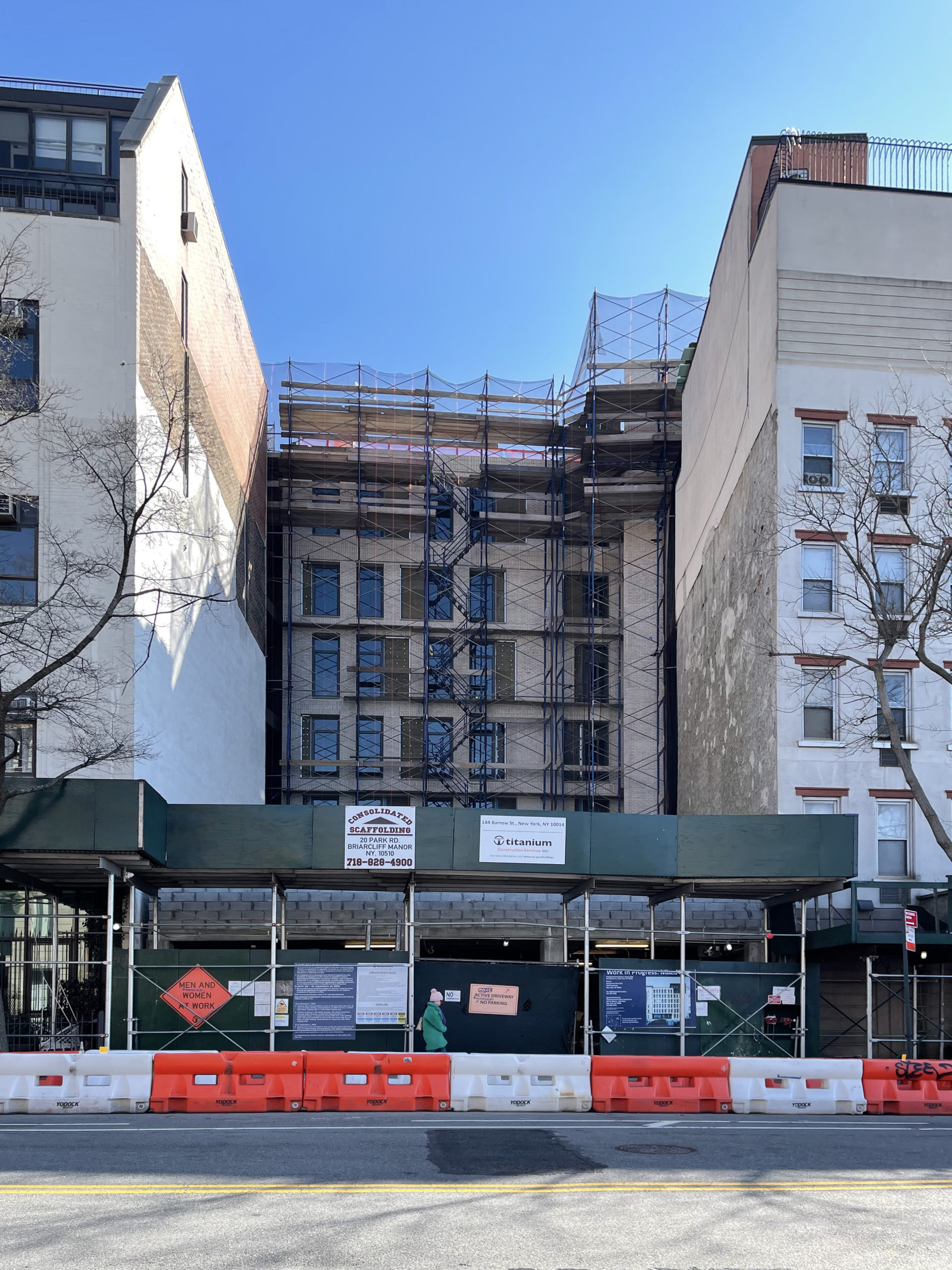 The Keller's Exterior Progresses at 150 Barrow Street in Manhattan's West Village - New York YIMBY-17