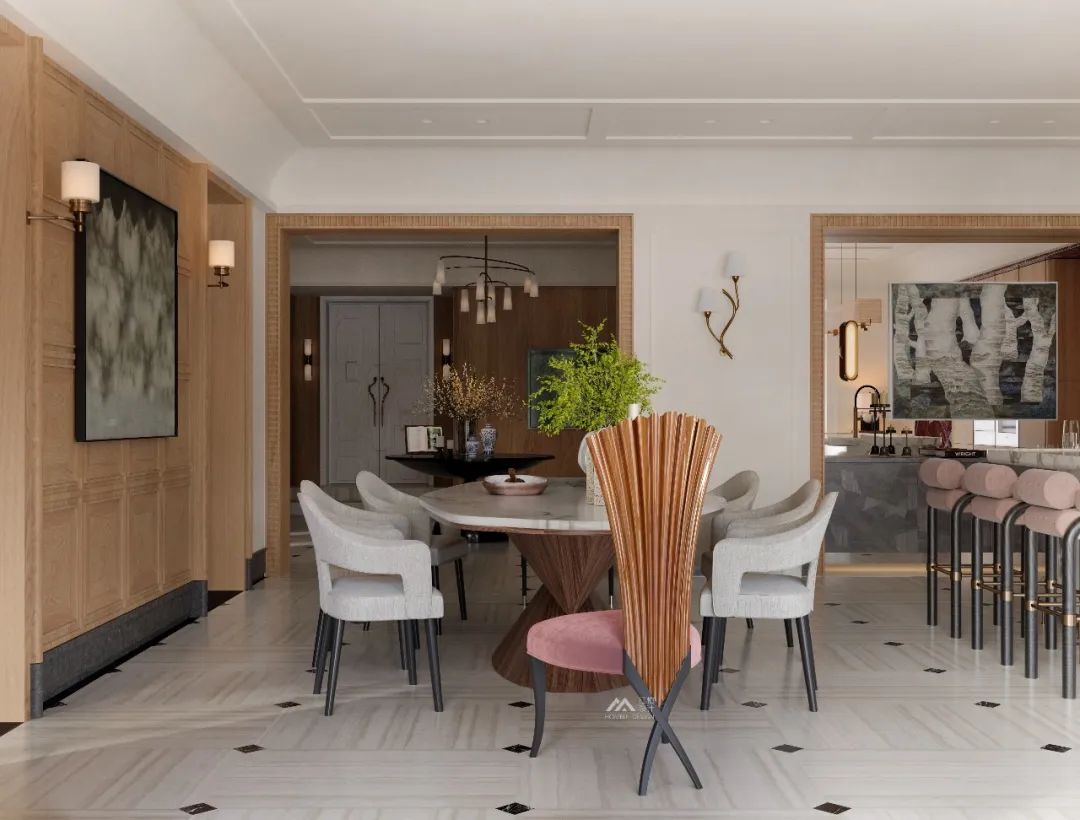 折衷主义视角下的1800㎡别墅空间丨中国深圳丨HOMBLE红柏设计-39