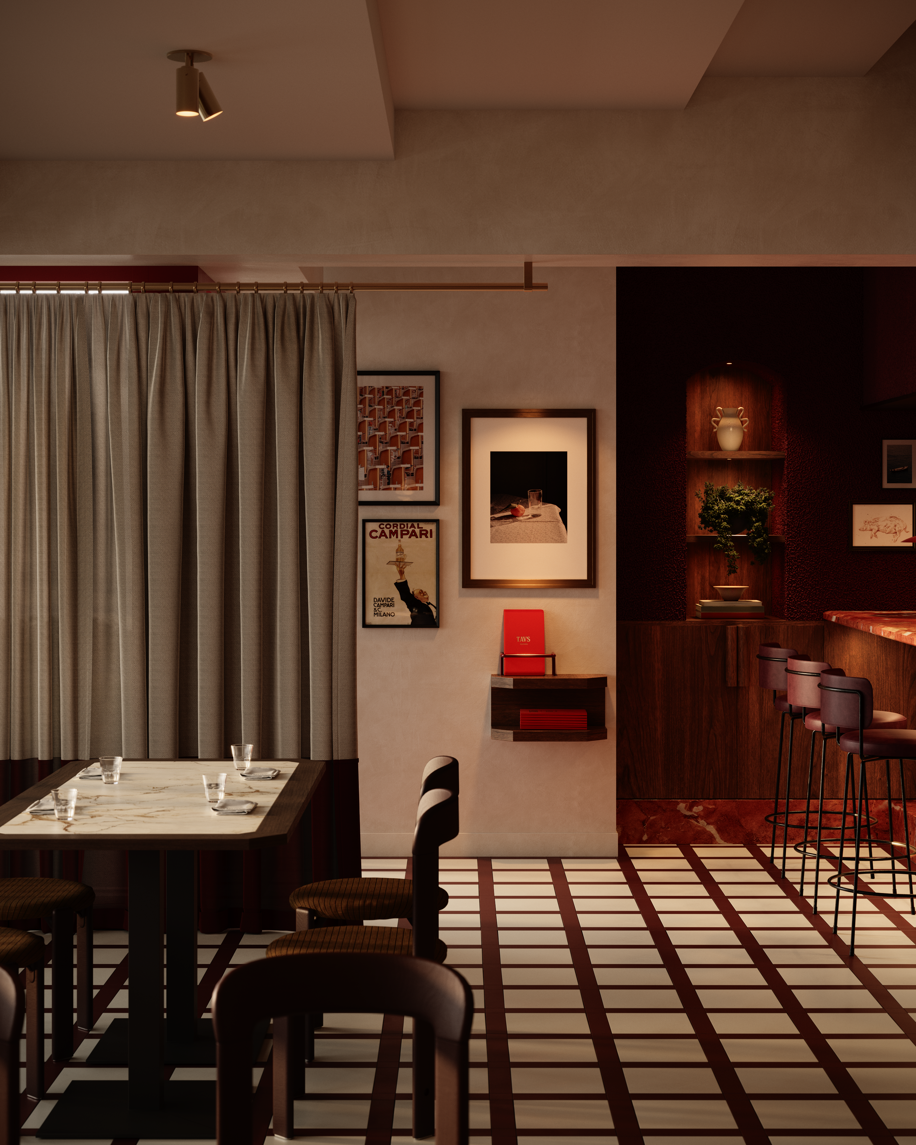 韦斯特恩德小餐馆丨加拿大温哥华丨Item Design-20