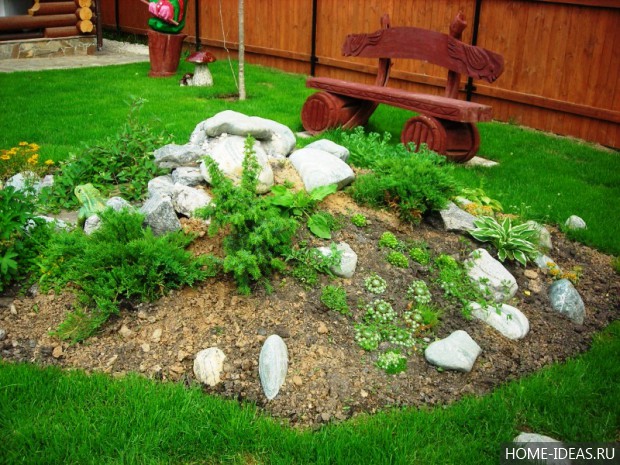 自制阿尔卑斯式假山（阿尔卑斯式花坛）-117