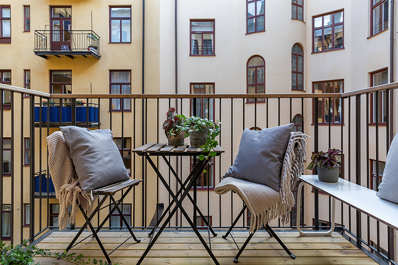 斯德哥尔摩奇妙粉色调两居室-12