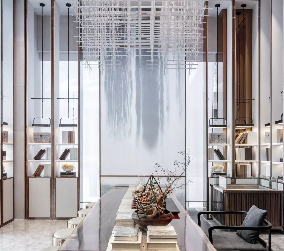 福州三盛璞悦府城市展厅 - 融合禅意与中式古典的精致空间-11