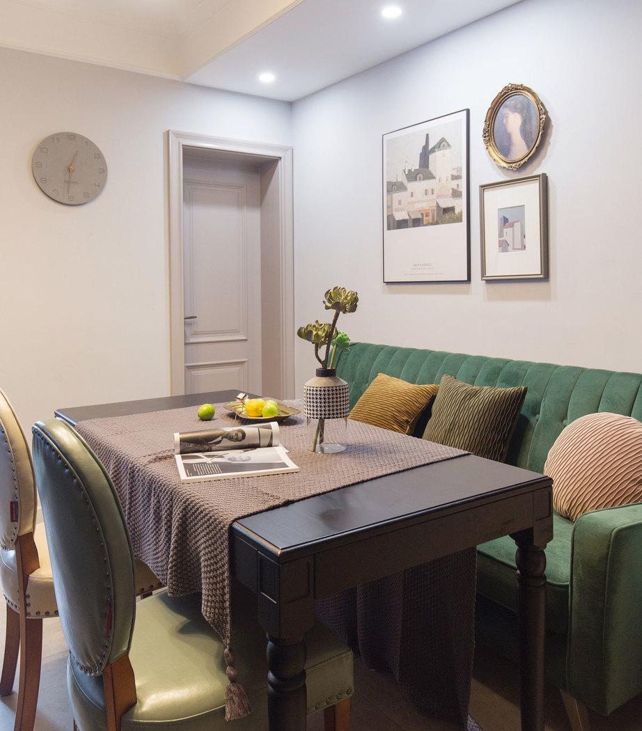 美式轻奢复古风老房改造,温馨时尚空间-2