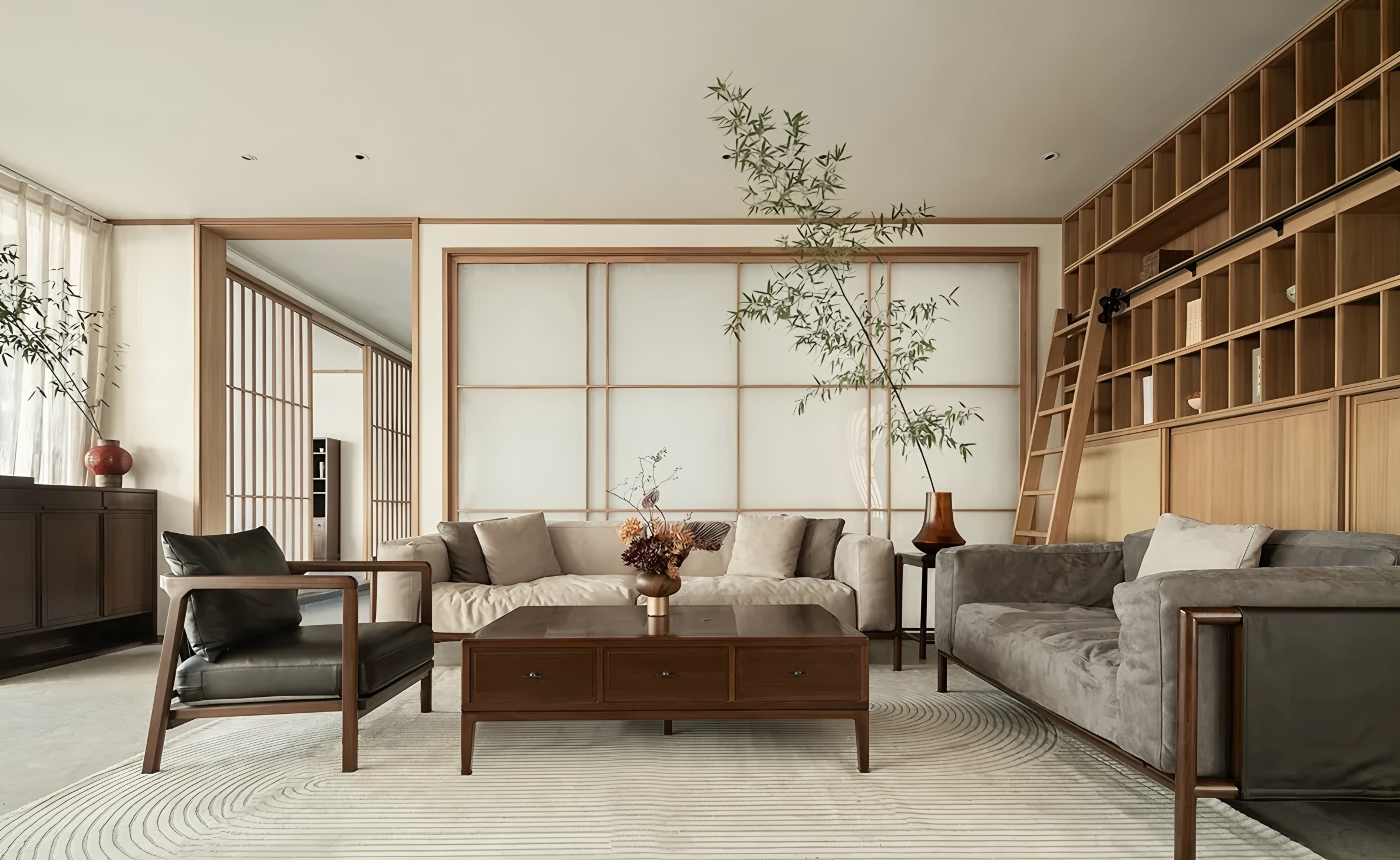 西安源木禅柚木展厅丨中国西安丨子俞空间设计-16