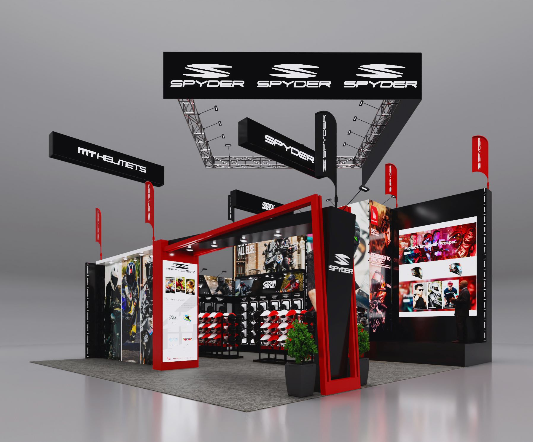 Spyder - Exhibition Booth Design-1
