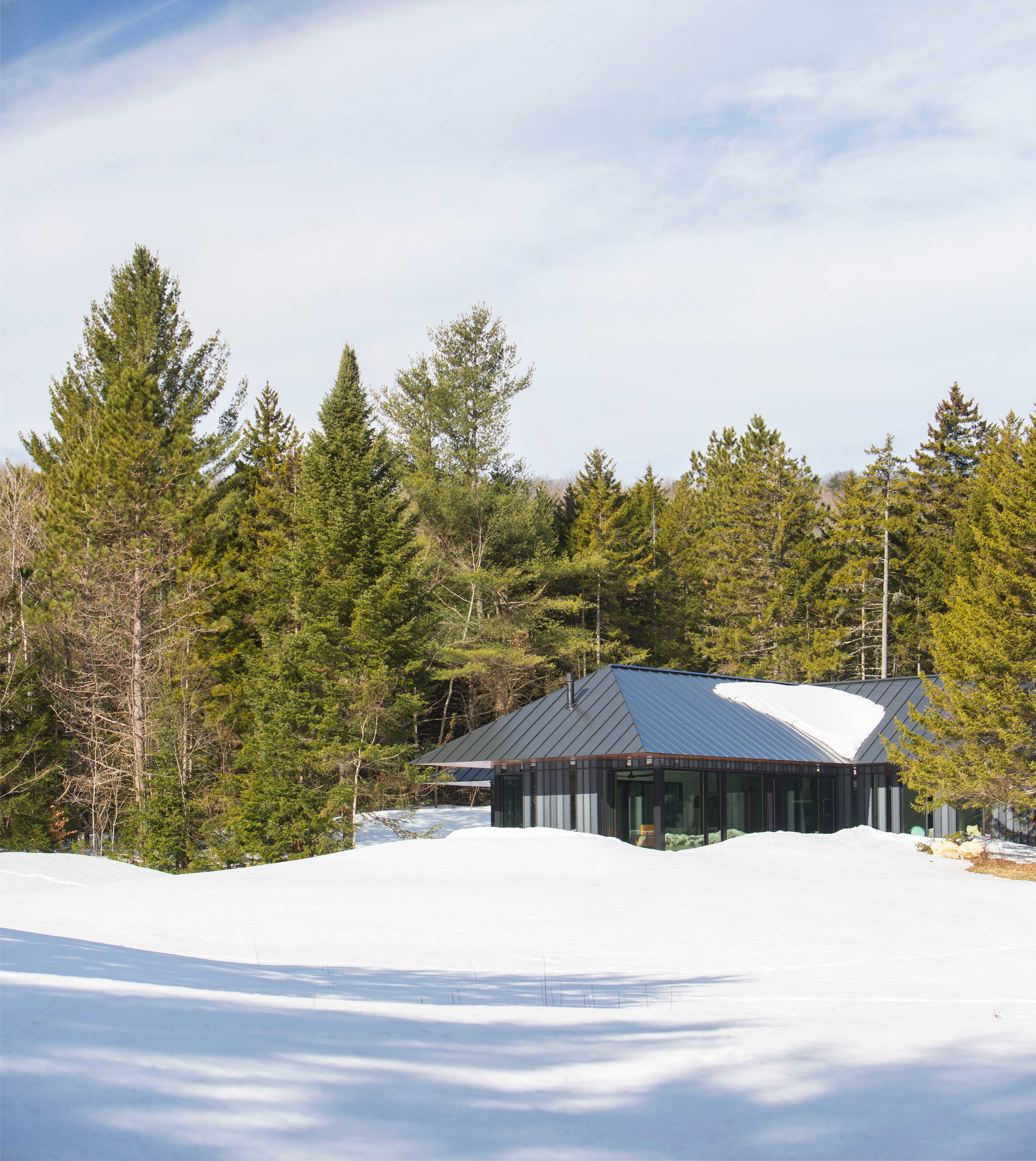板条巴顿,融入自然的私密空间-2
