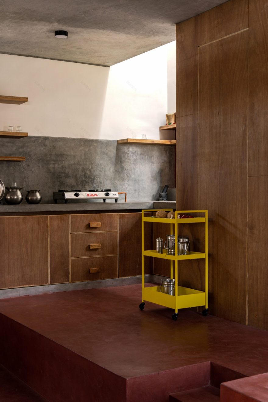 门槛屋;临界屋(注:Threshold有门槛;临界等意思,这里需结合具体语境确定最合适的译法,若缺乏更多背景信息,这两种译法相对常见) 丨印度丨Madras Spaces-19