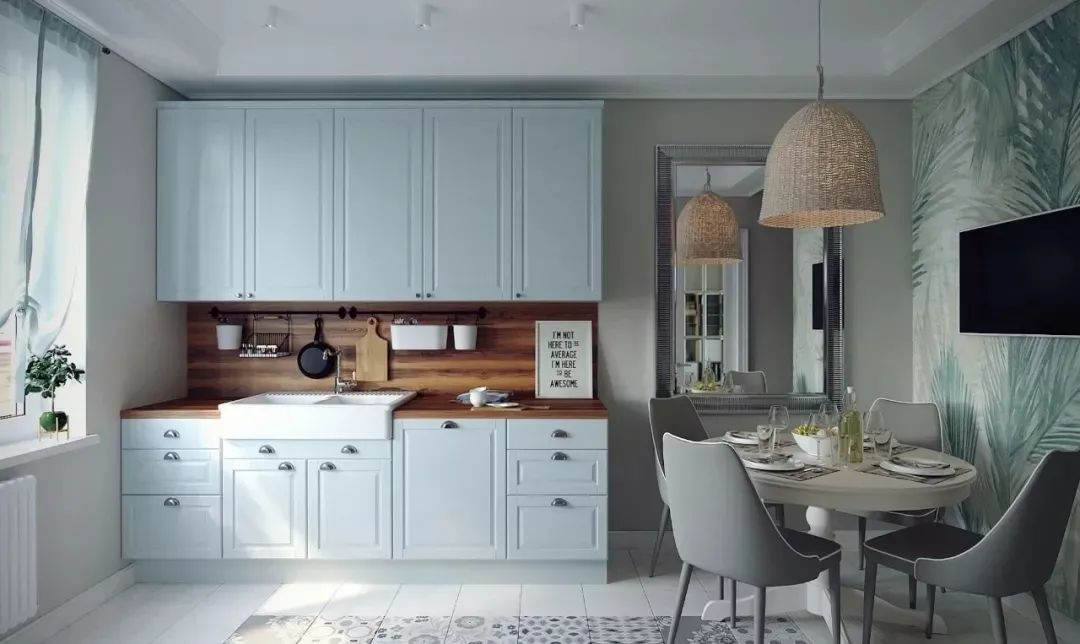 厨房颜值翻倍！橱柜颜色选择攻略-90