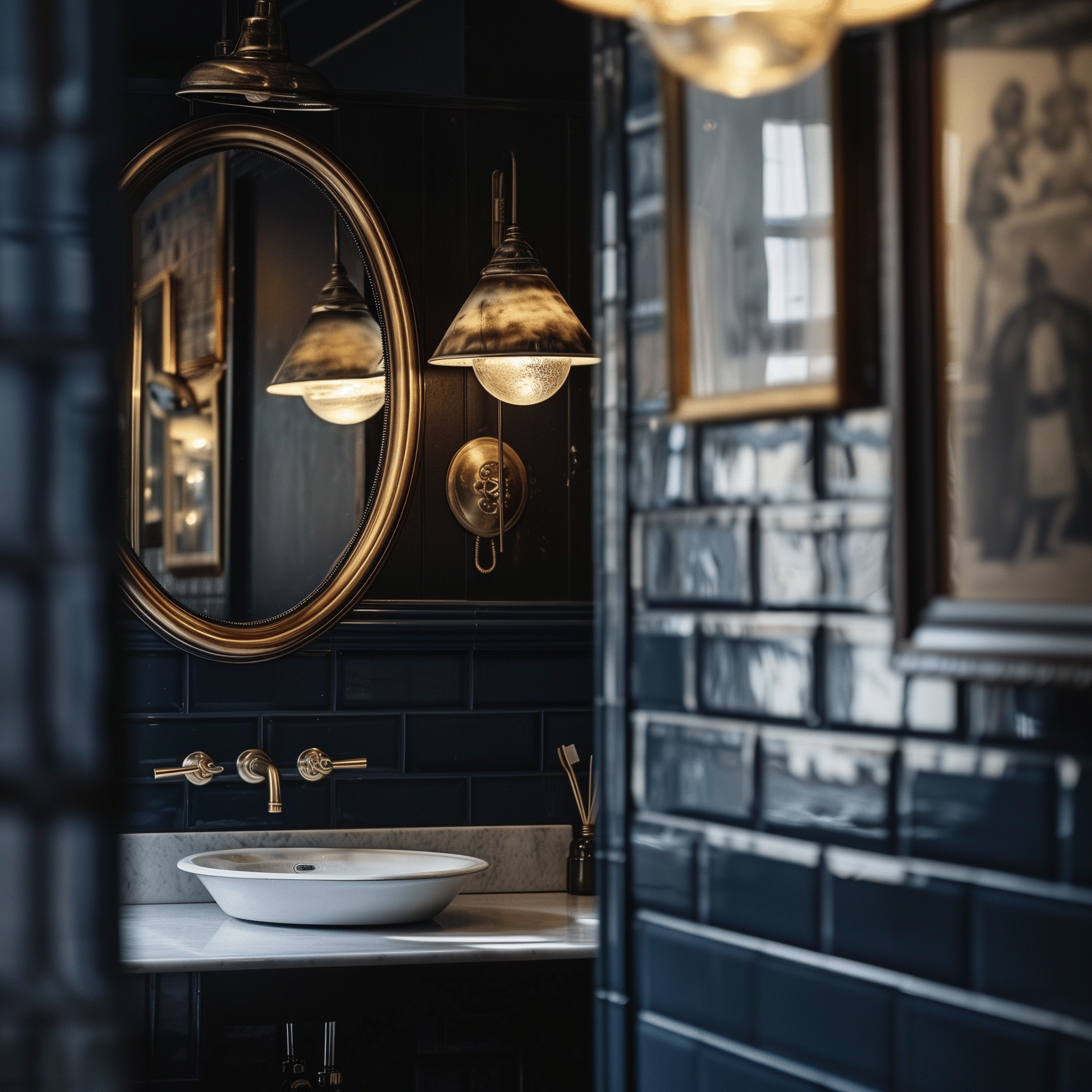 AI 生成意大利和法国美食室内设计-7