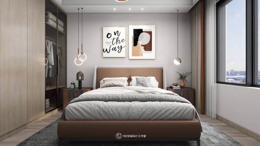 《星期八》97 平方现代风格舒适家居设计-50