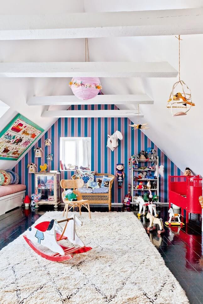 儿童阁楼卧室设计-11