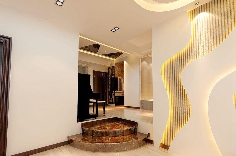 哈尔滨实创装饰打造宝宇天邑澜山126平个性现代三居-13