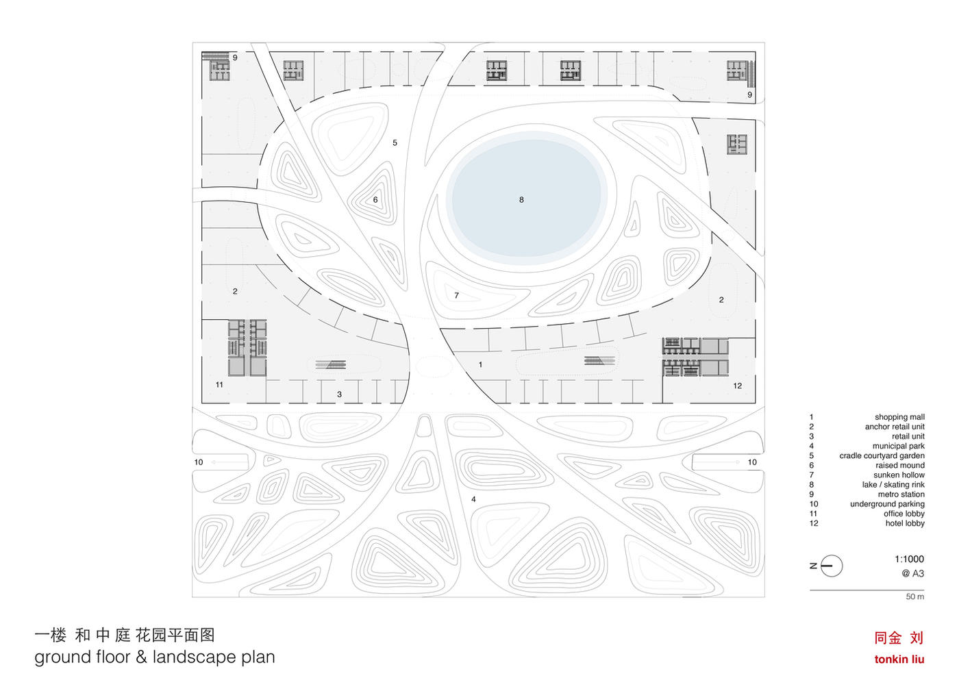 郑州摇篮塔丨中国郑州丨伦敦 Tonkin Liu 工作室-14