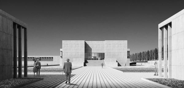 建筑景观墓园与骨灰堂综合体丨俄罗斯圣彼得堡丨玛丽亚·斯涅日科,拉迪米尔·秋利金-45