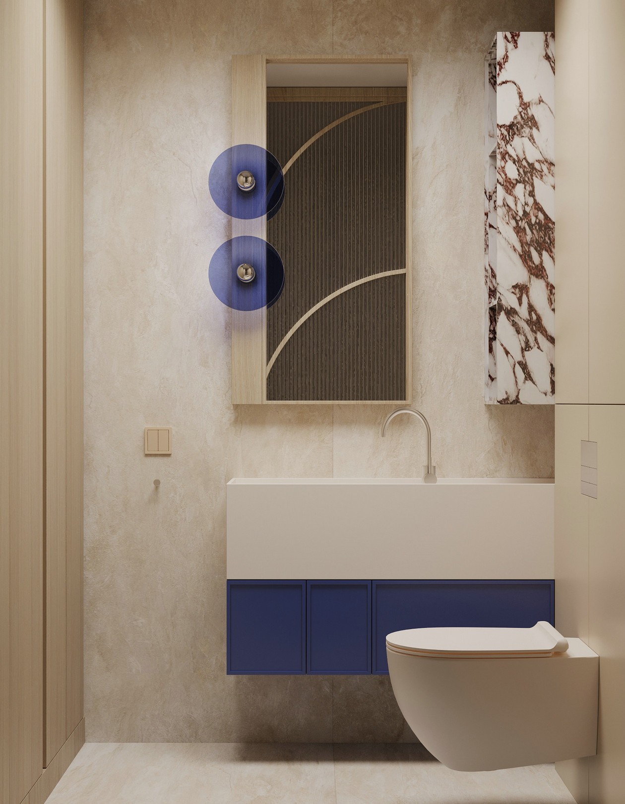 多彩色系小空间公寓设计 新时代的浪漫风情，邂逅都市自然-16