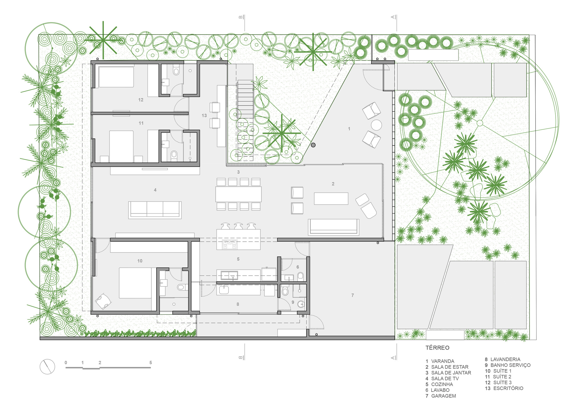 别墅景观丨巴西-23