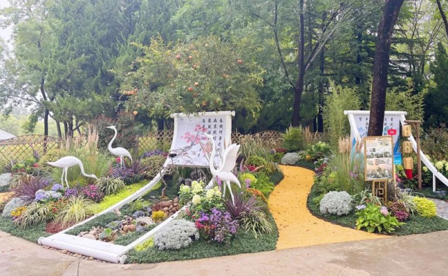 喜报▏济南园林集团《易安花卷》花境作品荣获多项省级大奖-27