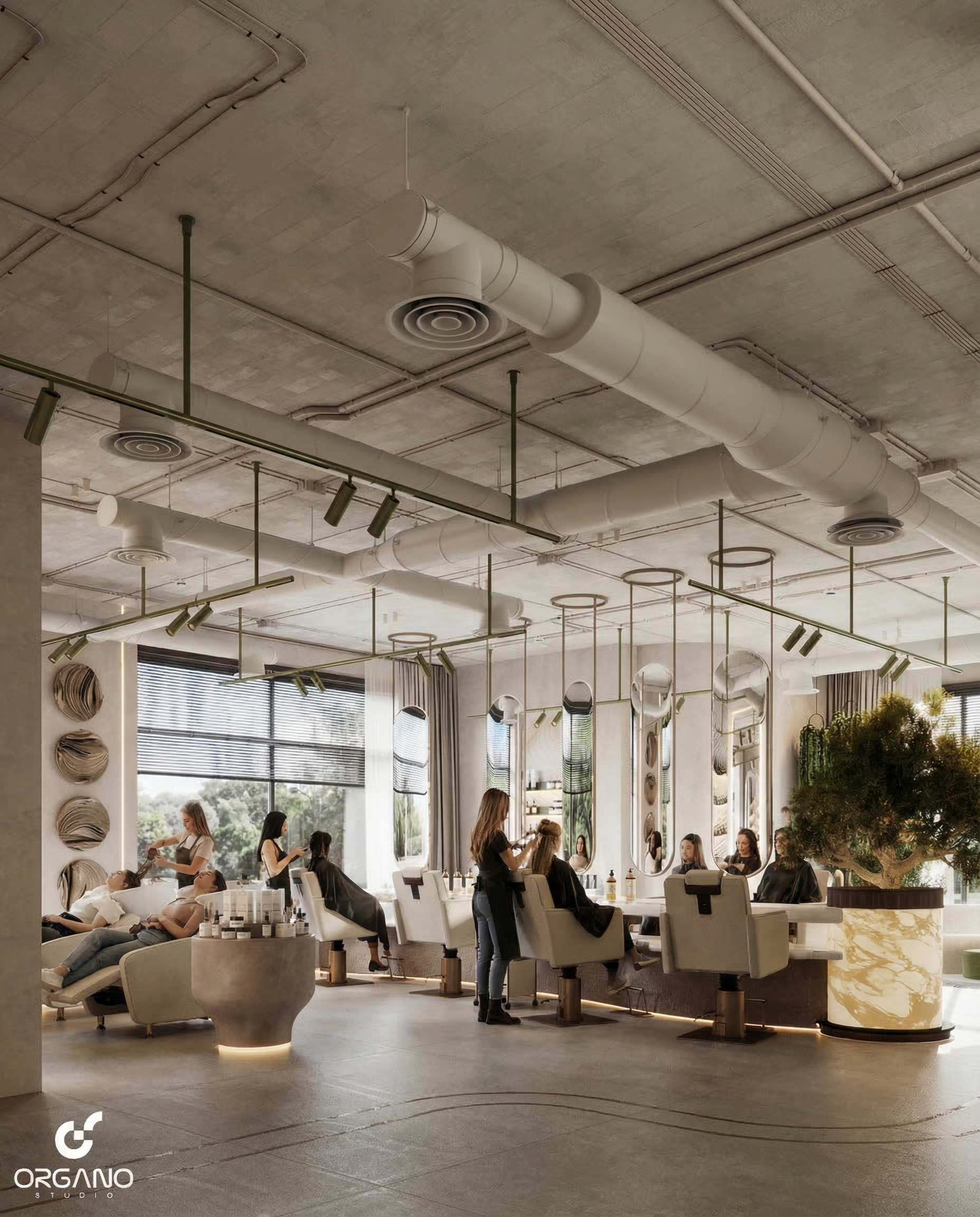 波西娜美发店丨Organo Studio Team-21