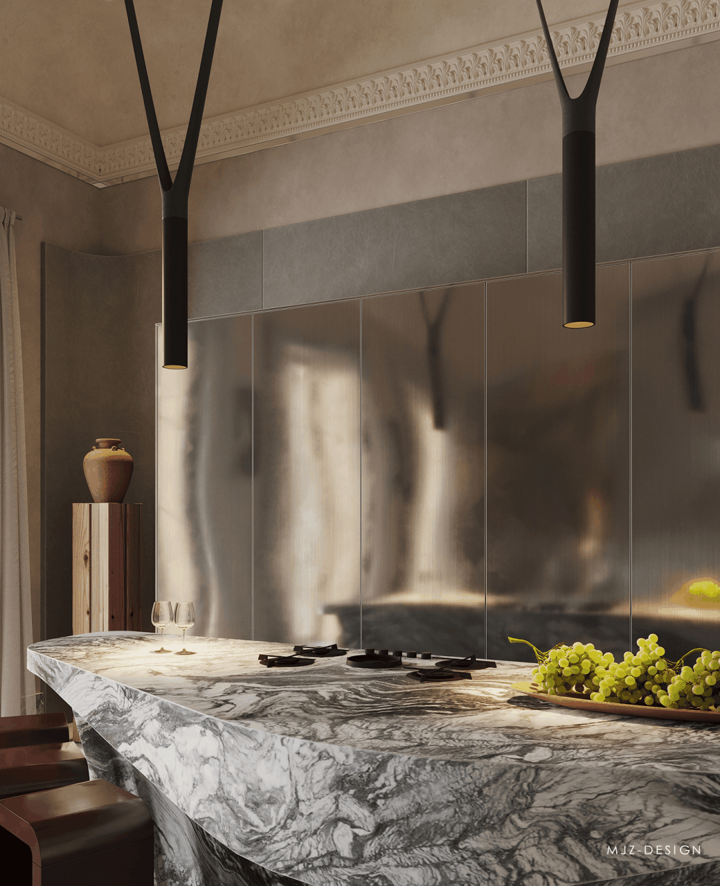 摩纳哥别墅丨TEA TOLORDAVA INTERIOR DESIGN-11