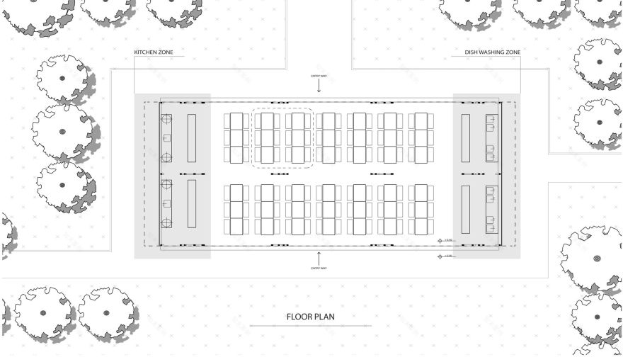 泰国农村社区学校食堂的环保设计-4