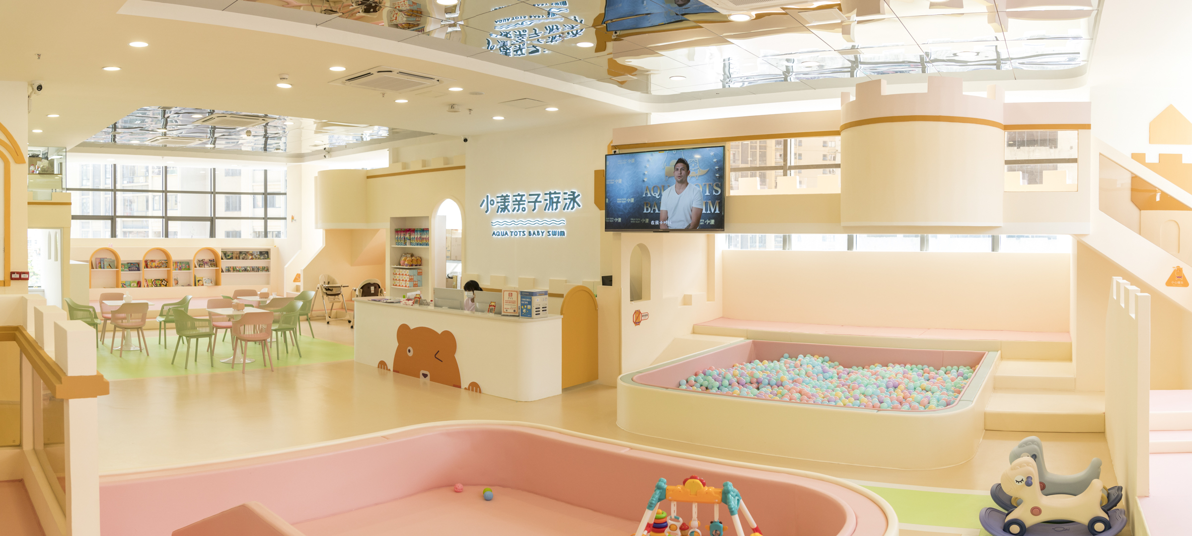 东莞南城小漾亲子游泳馆丨中国东莞丨意匠工作室-35