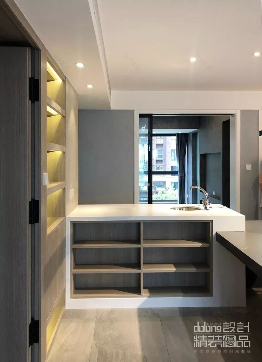 金浦御龙湾 130 平现代简约设计解读,强大储物功能与空间改造-33