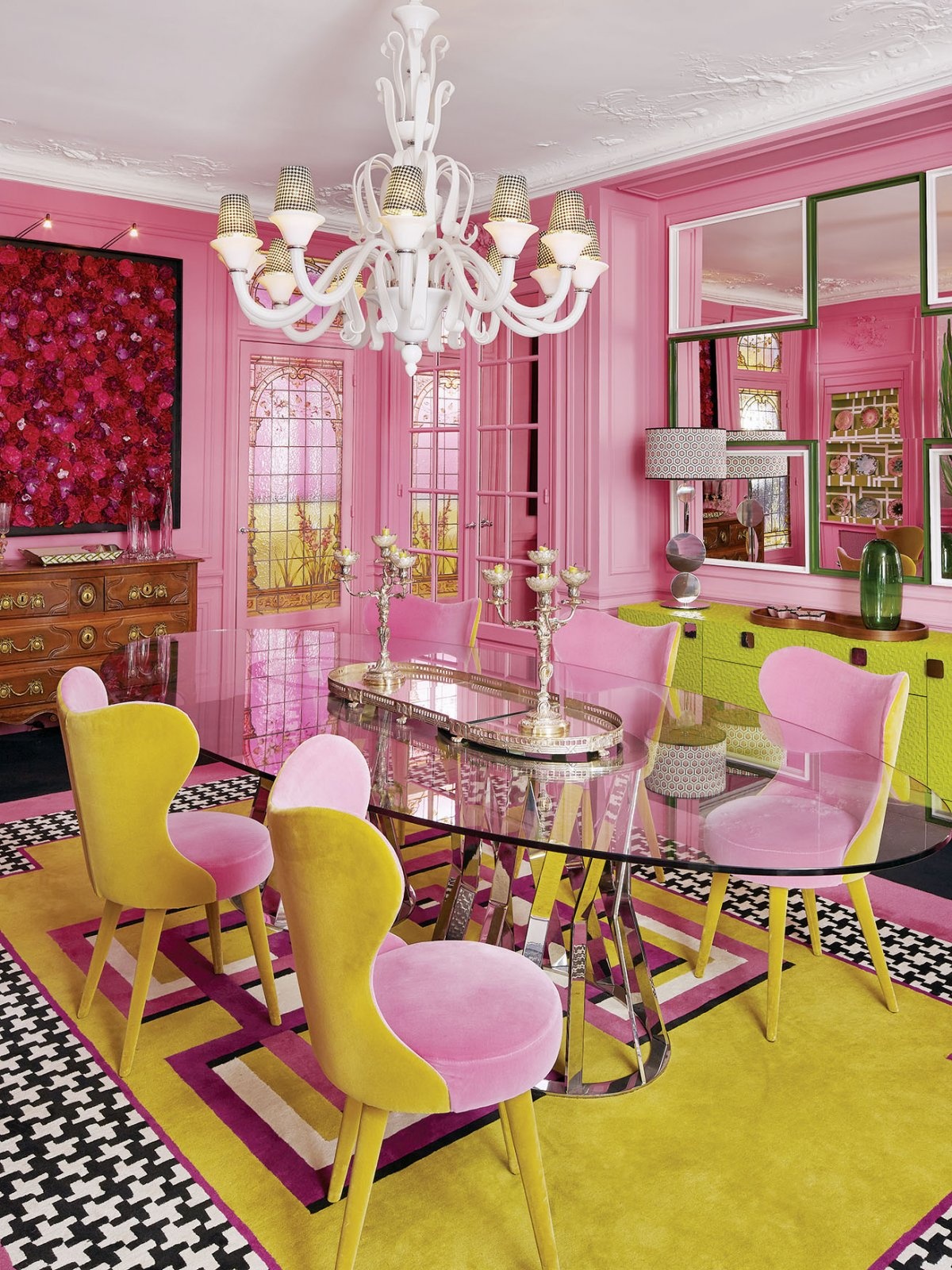 色彩主义设计师 Géraldine Prieur 奥斯曼风格的家丨法国巴黎丨法国色彩主义设计师兼家具设计师 Geraldine Prieur-22