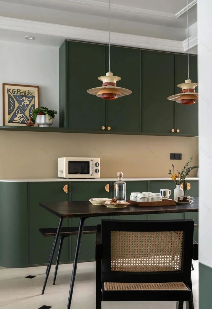 复古混搭风装修案例-66