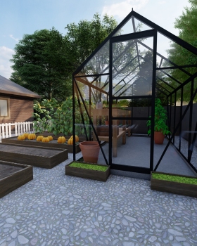 Дизайн-проект частного участка 11 соток